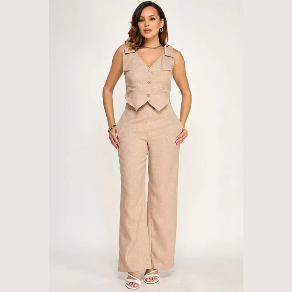 Sahara Chic Vest Set