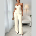 The Ivory Luxe Two-Piece Set