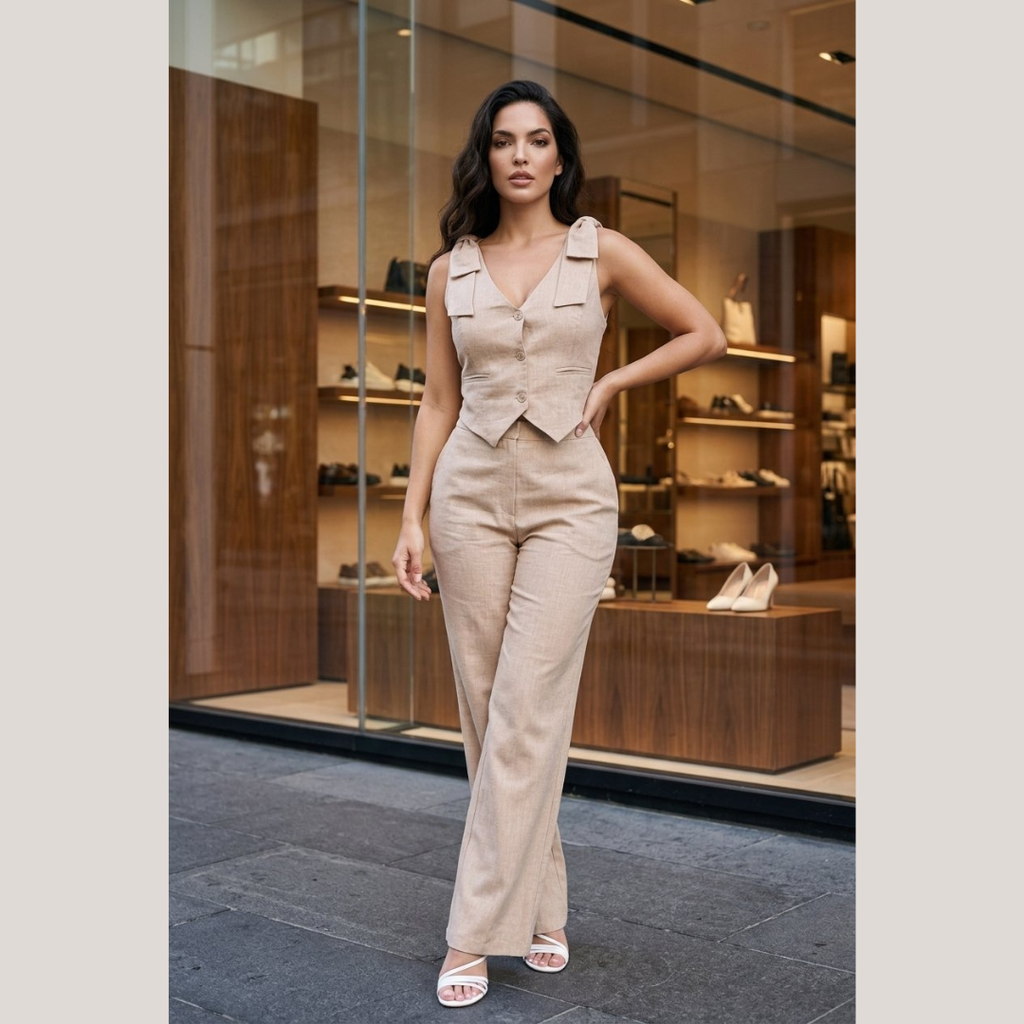 Sahara Chic Vest Set