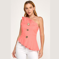 Coral Luxe Sculpt Tube Top