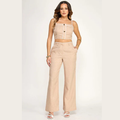 The Capri Linen-Look Two-Piece Set