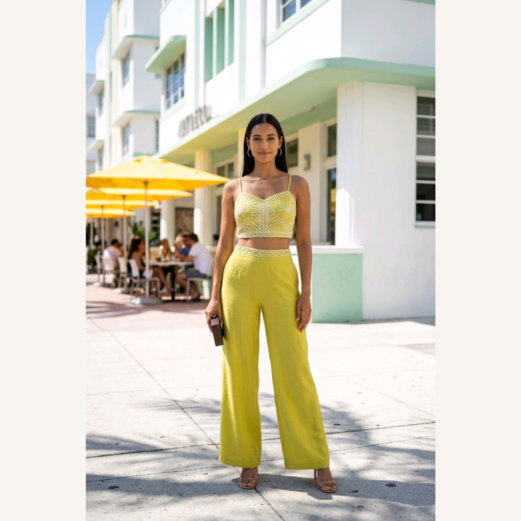 Lime Glow Resort Set