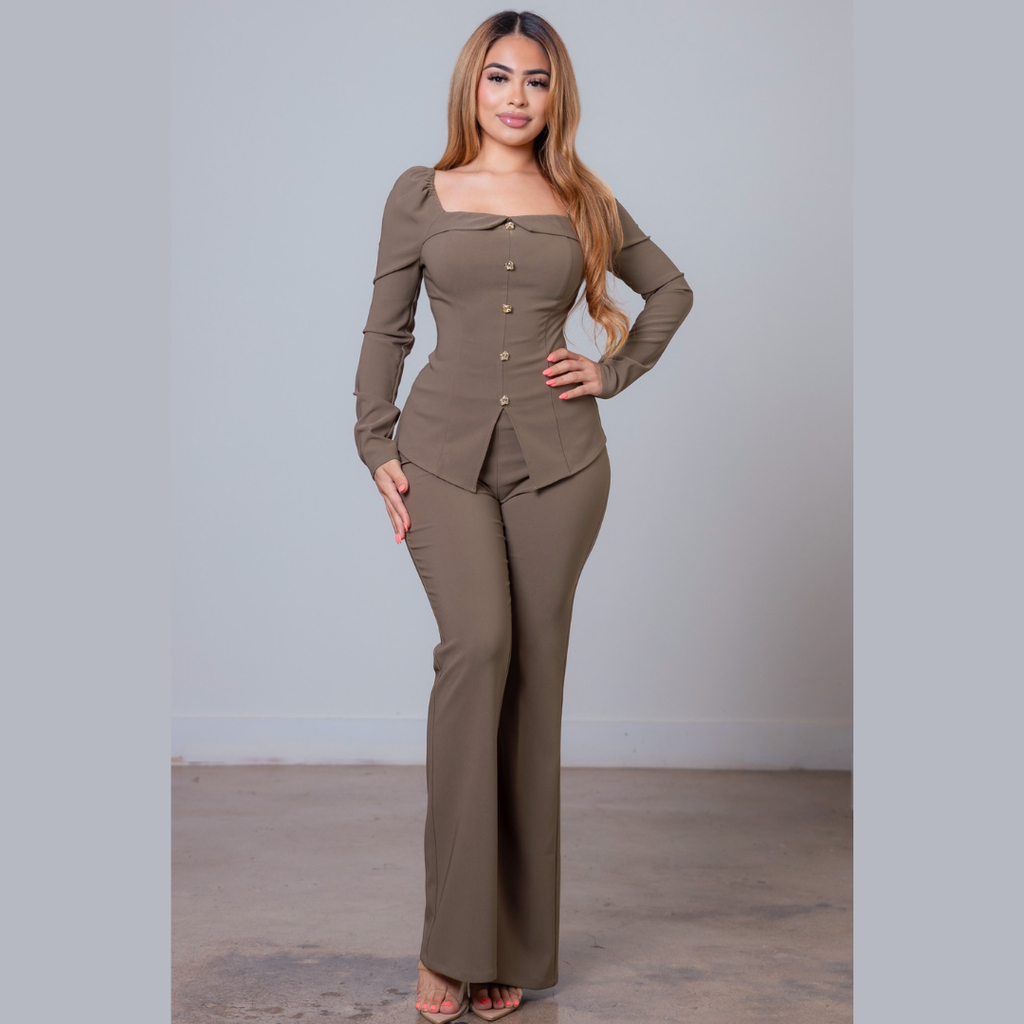 Timeless Muse Taupe Set