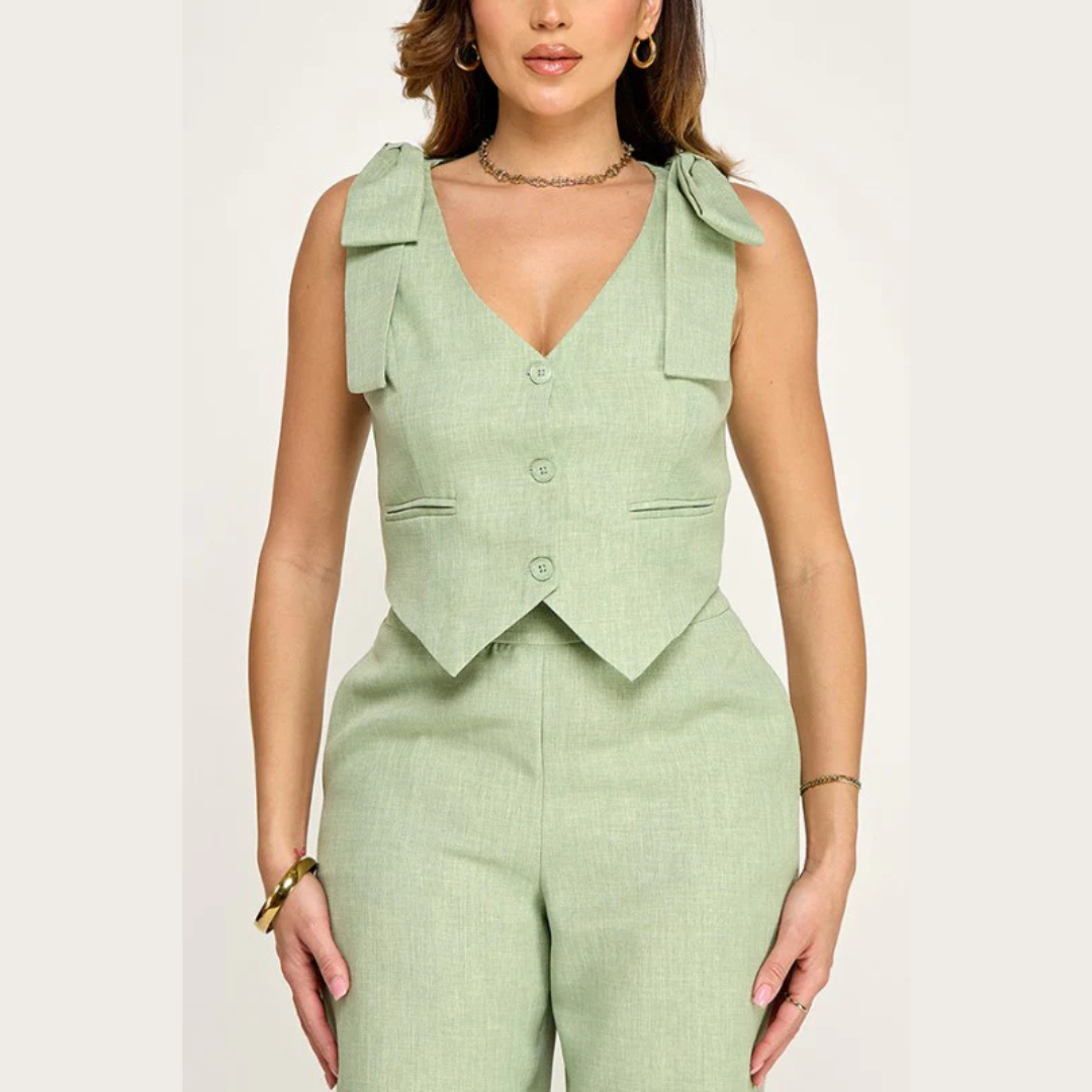Sahara Chic Vest Set