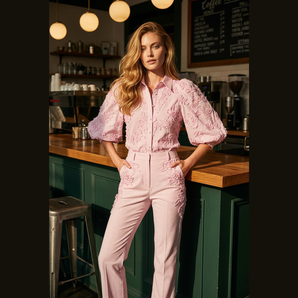 Blush Garden Blouse