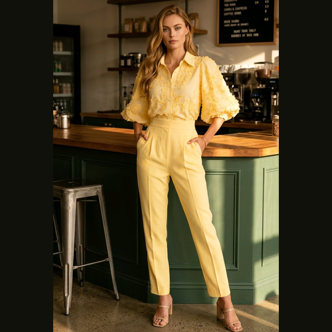 Buttercream Bloom Blouse