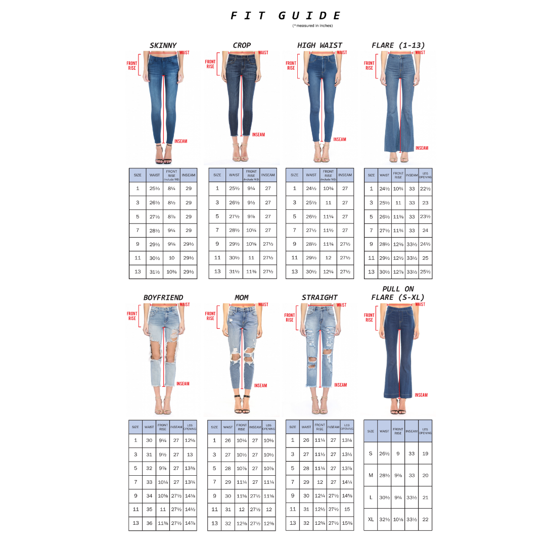The Ava High-Rise Wide Leg Denim