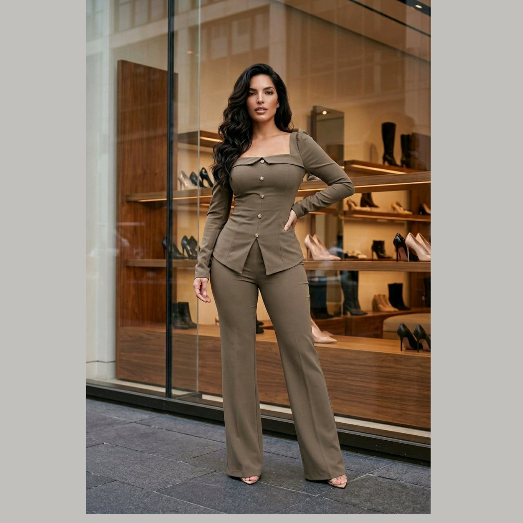 Timeless Muse Taupe Set