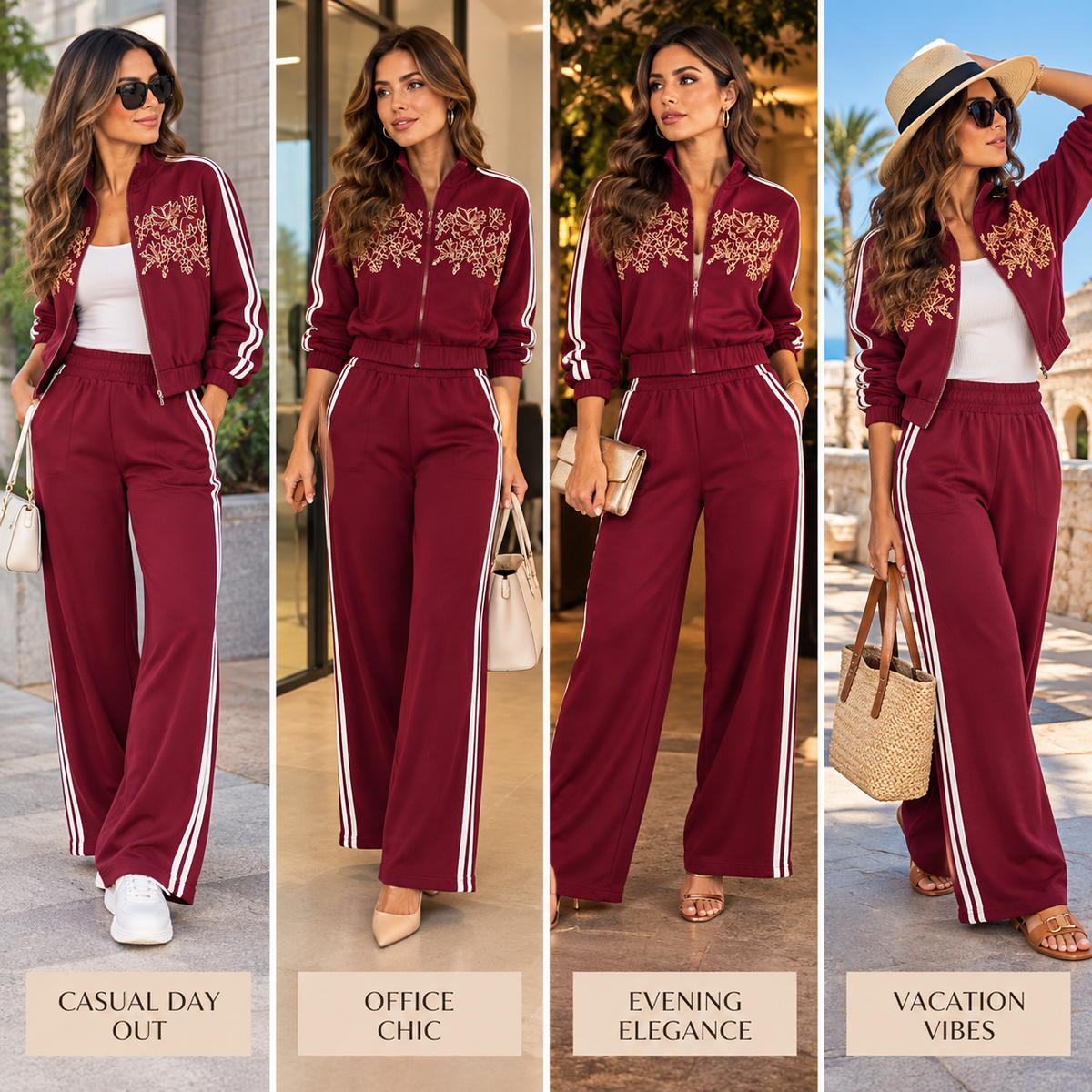 Set Vino Bordado – Sporty Chic